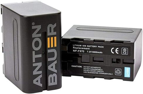 Anton Bauer NP-F976 بطارية ليثيوم أيون 7.2 فولت 6600 مللي أمبير في الساعة لكاميرات Sony L-Series، 47 وات في الساعة in Kuwait