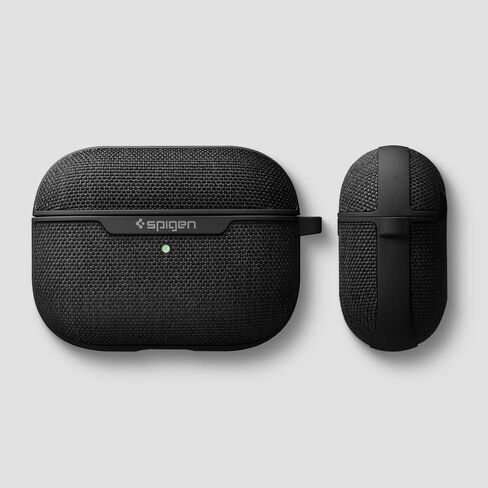 Spigen Urban Fit مصمم لغطاء Airpods Pro مع سلسلة مفاتيح، غطاء قماشي لـ Airpods Pro - ذهبي وردي in Saudi Arabia