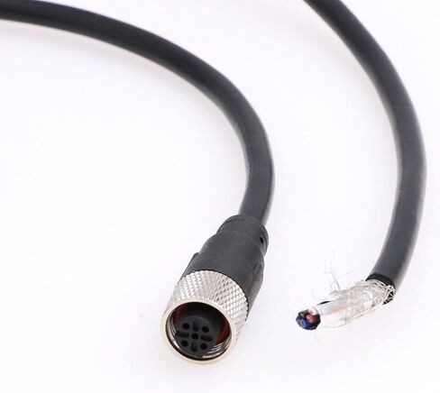 Eonvic Industrial M12 4 Pin ذكر مستقيم الطيران موصل كابل الاستشعار الكهربائي in Kuwait
