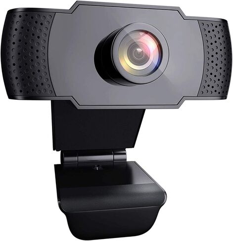 كاميرا ويب FHD 1080P مدمجة بميكروفون مدمج بزاوية واسعة USB للتوصيل والتشغيل مع تصحيح ضوء متقدم للبث المباشر والمؤتمرات ومكالمات الفيديو على فيسبوك ويوتيوب in Kuwait