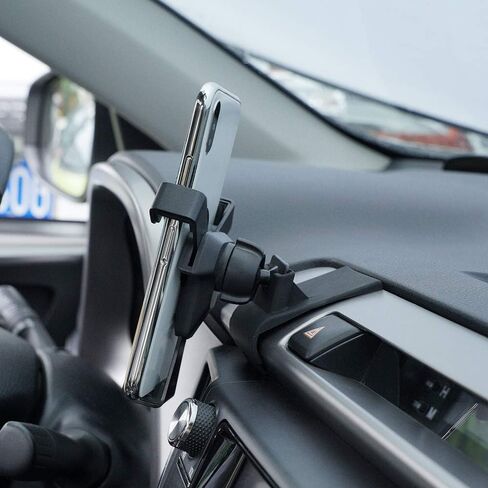 حامل هاتف السيارة العالمي من BeHave Autos مناسب لسيارة Toyota RAV4 2013 2014 2015 2016 2017 2018 حامل هاتف بفتحة تهوية قابلة للتعديل، حامل هاتف السيارة مناسب لهاتف iPhone Samsung 4-7 بوصة الذكي in Kuwait