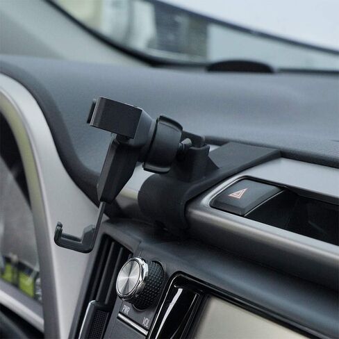 حامل هاتف السيارة العالمي من BeHave Autos مناسب لسيارة Toyota RAV4 2013 2014 2015 2016 2017 2018 حامل هاتف بفتحة تهوية قابلة للتعديل، حامل هاتف السيارة مناسب لهاتف iPhone Samsung 4-7 بوصة الذكي in Kuwait