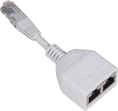 VONETS RJ45 Ethernet Splitter/LAN WAN Network Port Extender Cable Adapter, WiFi RJ45 1 Male to 2 Female Port Cat 5 Exclusive Only Use for VONETS WiFi Bridge/Router VAP11S, VAP11S-5G in Kuwait