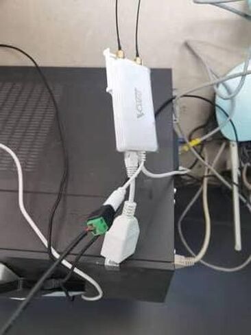 VONETS RJ45 Ethernet Splitter/LAN WAN Network Port Extender Cable Adapter, WiFi RJ45 1 Male to 2 Female Port Cat 5 Exclusive Only Use for VONETS WiFi Bridge/Router VAP11S, VAP11S-5G in Kuwait