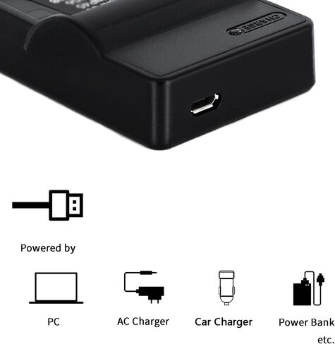 شاحن USB NP-70 لكاميرا Fujifilm FinePix F20 وFinePix F20 Zoom وFinePix F40fd وFinePix F45fd وFinePix F47fd والمزيد in Kuwait
