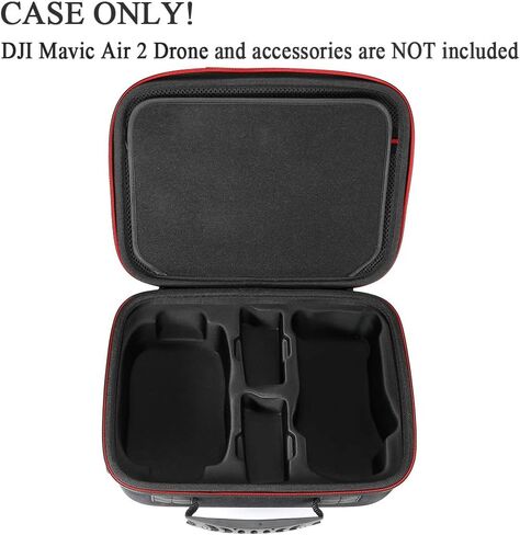 حقيبة تخزين صلبة لجهاز دي جيه اي مافيك اير 2 فلاي مور كومبو - أسود. in Kuwait