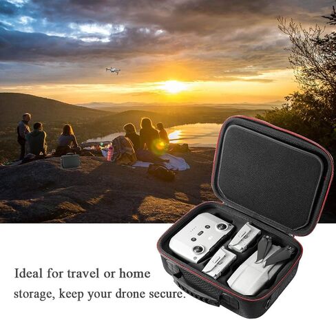 حقيبة تخزين صلبة لجهاز دي جيه اي مافيك اير 2 فلاي مور كومبو - أسود. in Kuwait