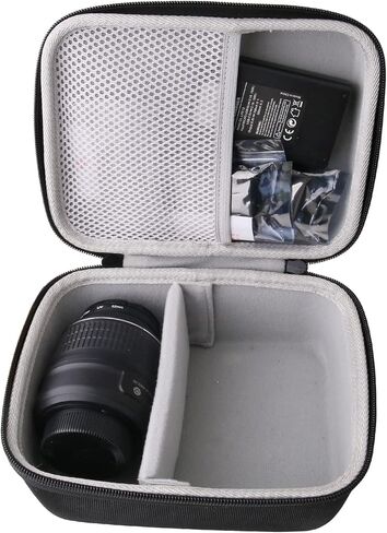 JINMEI Hard EVA Carrying Case Compatible with for Canon EOS Rebel T8i EF-S/Rebel T7 DSLR Camera/EOS M50 Mark II 18-55mm is STM Lens Kit Camera case in Saudi Arabia