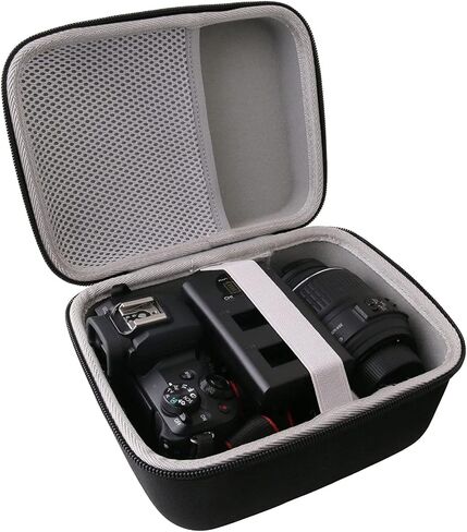 JINMEI Hard EVA Carrying Case Compatible with for Canon EOS Rebel T8i EF-S/Rebel T7 DSLR Camera/EOS M50 Mark II 18-55mm is STM Lens Kit Camera case in Saudi Arabia