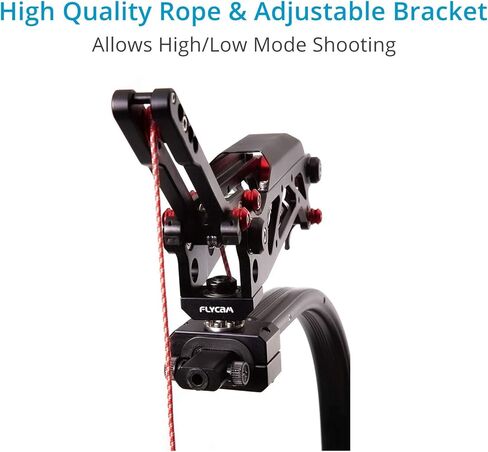 ذراع زنبركية ثابتة ذات محورين من FLYCAM Flowline لخط تدفق Flycam وكاميرات ذات محورين، الحمولة: 5-20 كجم/11-44 رطل | يقدم لقطات مستقرة وأكثر سلاسة | لكاميرا الفيديو HDV DSLR (FLCM-FLN-PLA) in Saudi Arabia