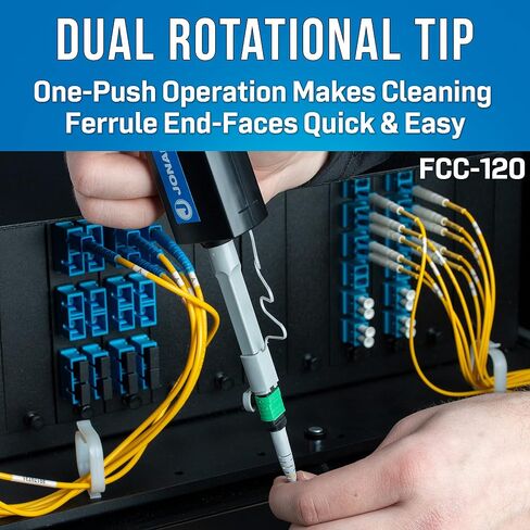 Jonard Tools TK-182 Fiber Optic Connector Cleaning Kit in Saudi Arabia