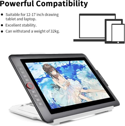 Drawing Tablet Stand for 12-17 inch Drawing Display with 9 Angles in Saudi Arabia