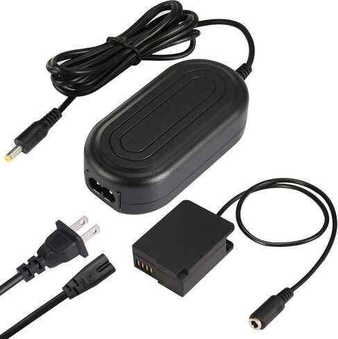 عدة شاحن مزود الطاقة للكاميرات باناسونيك DMC-FZ200 DMC-FZ1000 DMC-GH2 DMC-G5 DMC-G6 DMC-G7 لوميكس GX8 G85 من باوفر DMW-DCC8 Plus DMW-AC8 in Saudi Arabia