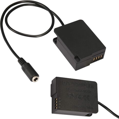 عدة شاحن مزود الطاقة للكاميرات باناسونيك DMC-FZ200 DMC-FZ1000 DMC-GH2 DMC-G5 DMC-G6 DMC-G7 لوميكس GX8 G85 من باوفر DMW-DCC8 Plus DMW-AC8 in Saudi Arabia
