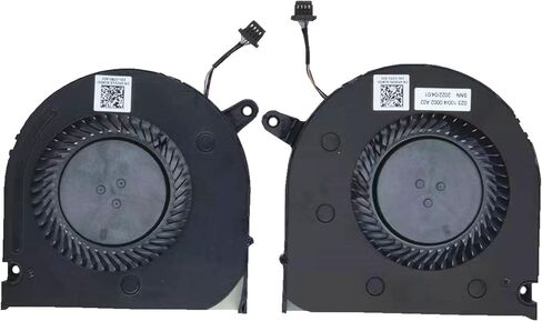 QUETTERLEE استبدال جديد وحدة المعالجة المركزية للكمبيوتر المحمول + مروحة تبريد GPU لـ DELL G5 15 SE 2020 5500 5505 I5505-A685GRY Series 0PC01D 0F3DF0 MG75090V1-C200-S9A MG75090V1-C210-S9A DC5V Fan in Saudi Arabia