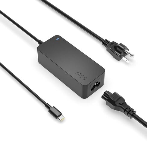 شاحن تيار متردد USB C بقدرة 65 وات 45 وات متوافق مع HP Zbook Firefly 14 15.6 16 G7 بوصة G8 G9 G10 A، Elite Dragonfly G2، Max، 13.5 بوصة Chromebook G3 سلك محول إمداد الطاقة للكمبيوتر المحمول in Saudi Arabia