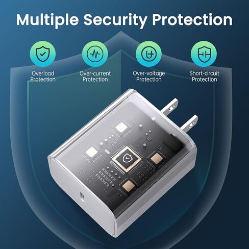 شاحن iPhone شحن سريع - معتمد من MFi - 2 حزمة 20 وات PD USB C شاحن حائط كابل 6FT محول شحن سريع متوافق مع iPhone 14Pro/13 Pro/12/12 Pro Max/11 Pro Max/XS Max/XS/XR/X/8 in Kuwait