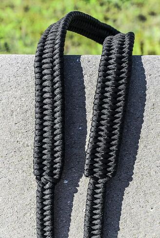 Maven Paracord Camera Strap (Wide, Black) in Kuwait