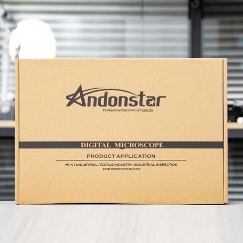 مجهر رقمي USB AD206S مع منظار Endoscope، المجهر الرقمي LCD 17.78 سم، مجهر فيديو إلكتروني عالي الدقة لصورة حية لأداة اللحام PCB، إلكترونيات DIY ومجموعة العملات in Kuwait