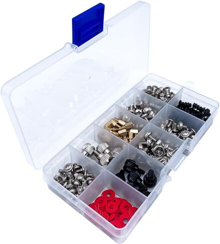 228 PCS Combination Set Computer Case M3 M4 M5 Screws Set SSD Hard Drive Fan Power Graphics Motherboard Chassis CD-ROM Computer ATX Case DIY & Repair Computer in Saudi Arabia