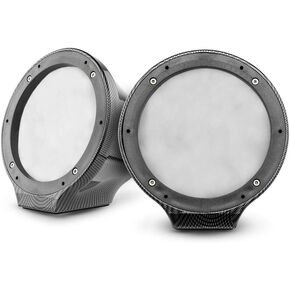 دي اس 18 مكبر صوت مسطح ابيض NXL-JS6/WH بغطاء عالمي 6.5 انش لجميع العناصر جيت سكي ومارين وجيب ويو تي في/ايه تي في - زوج (بدون مكبر صوت) in Kuwait