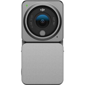 DJI Action 2 Dual-Screen Combo WITHOUT Magnetic Protective Case, 4K Action Camera with Dual OLED Touchscreens, 155° FOV, Magnetic Attachments, Stabilization Technology, Underwater Camera Ideal in Saudi Arabia