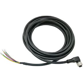HangTon Cognex Data Man Reader 24V Power IO Cable M12 A-Coded 12 Pin Female to Flying Lead لمستشعر المحرك الصناعي CCB-PWRIO 15m in Saudi Arabia