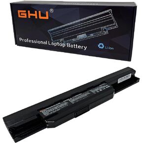 GHU New Laptop Battery for Asus A53 K53 K54 K84 K93 N53 A31-K53 A32-K53 A41-K53 A42-K53 A43EI241SV-SL 10.8V 5200mAh Fit Models A43 A45 A83 A84 K43 K53 P43 P43S P53 X43 X44 X54 X84 X84H 58 WH in Saudi Arabia