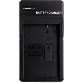 LP-E8 Dual Channel LCD USB Charger for Canon EOS 550D, EOS 600D, EOS 650D, EOS 700D, EOS Kiss X4, X5, X6i, EOS Rebel T2i, EOS Rebel T3i, EOS Rebel T4i, Rebel T5i Camera and More