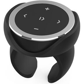 BEJIGO Wireless Bluetooth Media Control Button with Selfie Functionality by UltraConnect - Compatible with iPhone and Android - Perfect for Car & Motorcycle Steering Wheel - Quick & Easy Siri Activat
