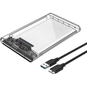 جراب صلب من ريليتيك 2.5 بوصة USB 3.0 إلى SATA III خارجي HDD/SSD يدعم وظيفة UASP متوافق مع راوتر WD Seagate Toshiba Samsung Sabrent PS4 Xbox in Kuwait
