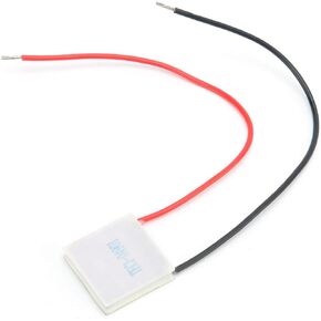 Dilwe 5V 1A 25x25mm مبرد حراري كهربائي، وحدة لوحة تبريد TEC104901، مبرد أشباه الموصلات منخفض الضوضاء، وحدة تبريد تبريد حراري كهربائي بلتيير in Kuwait