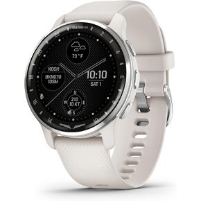 Garmin D2™ Air X10, Touchscreen Aviator Smartwatch with GPS, Aviation Weather, Call and Text, Health and Wellness Features and More, Black