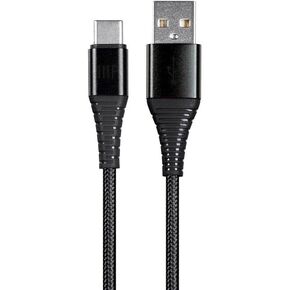 Monoprice Apple MFi Certified Lightning to USB Type-A Charge and Sync Cable - 6 Feet - Pink, Kevlar-Reinforced Nylon-Braid, Durable - AtlasFlex Series in Kuwait
