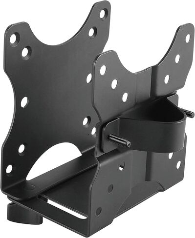 CondoMounts MPB8070B Console Wall Mount | Hide Behind TV/Under Desk | Thin Client-CPU | Cable Box | Streaming Device | Router | Holds 11lbs | Adjustable 0.7-in. to 2.80-in. | 30-in. Strap | All Black in Kuwait