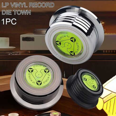 سجل الوزن، مثبت قرص الوزن من الفينيل لمشغل تسجيلات الفينيل LP، قرص دوار محمول من سبائك الألومنيوم لسجلات الفينيل in Kuwait