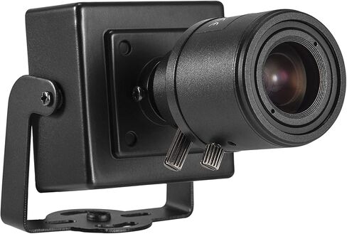 REVOTECH Zoom Mini POE IP Camera, HD 3MP Indoor Security Camera 6-22mm Manual Zoom Lens P2P Remote View CCTV Video Cam H.265/H.264 (I712-2-P Black) in Saudi Arabia