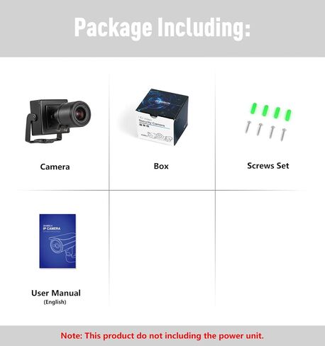 REVOTECH Zoom Mini POE IP Camera, HD 3MP Indoor Security Camera 6-22mm Manual Zoom Lens P2P Remote View CCTV Video Cam H.265/H.264 (I712-2-P Black) in Saudi Arabia