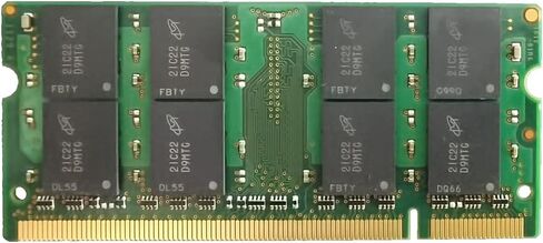 AJOMAN 8GB Kit (4GBx2) PC2-6400S DDR2 800Mhz SoDIMM ذاكرة الوصول العشوائي للكمبيوتر المحمول Non-ECC 1.8V ذاكرة الكمبيوتر المحمول لـ DELL Latitude M2400/E5400/E5500/XFR E6400/E6400/E6400 ATG/M4400/E6500 in Saudi Arabia