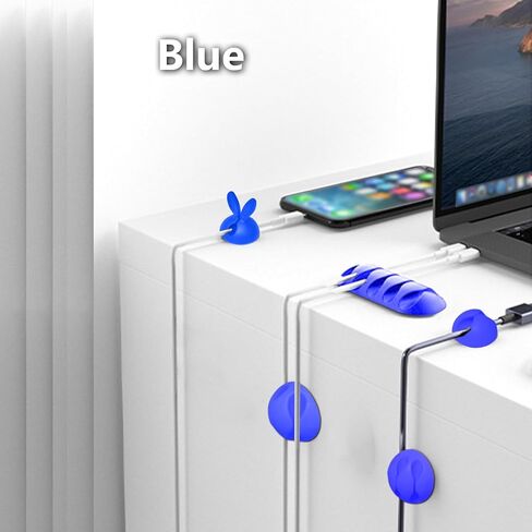 25 قطعة من مشابك الكابلات، حاملات سلك لاصقة، مشابك كابل شحن USB، مشابك مطاطية لكابل التنظيم ذاتية اللصق مناسبة لسطح المكتب، والخشب، والزجاج، والمعادن، والبلاستيك، والبلاط in Kuwait