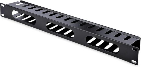 StarTech.com Horizontal Lacing Bar - Server Rack Cable Management - 19" Network Rack Mount Cord Organizer- 10 Pack (CMLB10) in Saudi Arabia