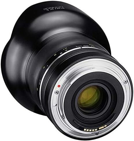 Rokinon SP14MAE-N Special Performance 14mm F/2.4 Ultra Wide Angle Lens with Built-in AE Chip for Nikon DSLR, Black in Saudi Arabia