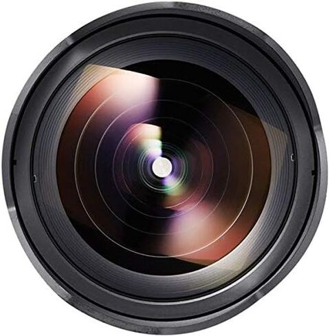 Rokinon SP14MAE-N Special Performance 14mm F/2.4 Ultra Wide Angle Lens with Built-in AE Chip for Nikon DSLR, Black in Saudi Arabia