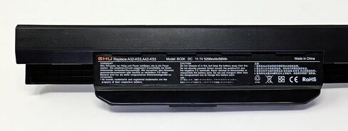 GHU جديد بطارية الكمبيوتر المحمول ل Asus A53 K53 K54 K84 K93 N53 A31-K53 A32-K53 A41-K53 A42-K53 A43EI241SV-SL 10.8V 5200mAh صالح نماذج A43 A45 A83 A84 K43 K53 P43 P43S P53 X43 X44 X54 X84 X84 ح 58 وات in Saudi Arabia