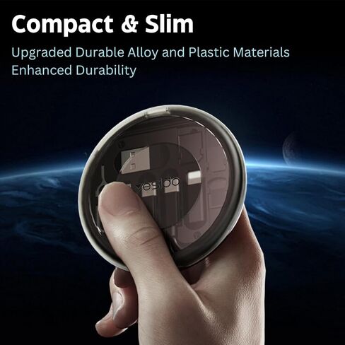 مجموعة محول USB OTG متعددة الوظائف من YESIDO كابل 6 في 1 من النوع C و3 محولات USB، كابل شحن/نقل البيانات مع USB A، Micro USB، محول Lightning، سبيكة متينة وبلاستيك، حجم صغير in Kuwait