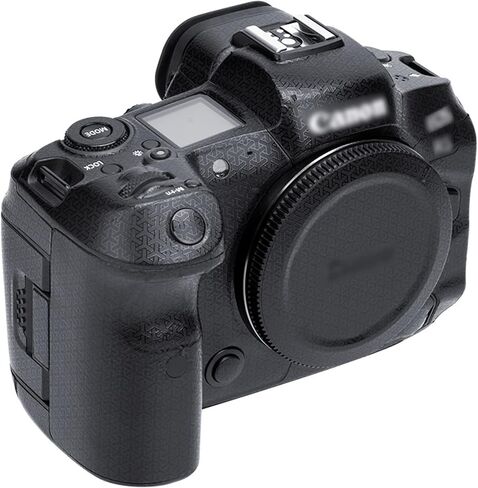 Kiorafoto EOS R6 Mark II Skin，Anti-Scratch Anti-Wear Camera Cover Protector Sticker for Canon EOS R6 Mark II Camera Body Protective Film Protection - Matrix Black in Saudi Arabia