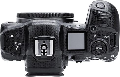Kiorafoto EOS R6 Mark II Skin，Anti-Scratch Anti-Wear Camera Cover Protector Sticker for Canon EOS R6 Mark II Camera Body Protective Film Protection - Matrix Black in Saudi Arabia