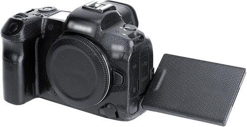 Kiorafoto EOS R6 Mark II Skin，Anti-Scratch Anti-Wear Camera Cover Protector Sticker for Canon EOS R6 Mark II Camera Body Protective Film Protection - Matrix Black in Saudi Arabia