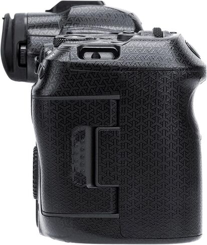 Kiorafoto EOS R6 Mark II Skin，Anti-Scratch Anti-Wear Camera Cover Protector Sticker for Canon EOS R6 Mark II Camera Body Protective Film Protection - Matrix Black in Saudi Arabia
