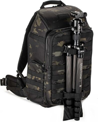 Tenba Axis v2 16L RoadWarrior Camera/Briefcase Backpack for DSLR and Mirrorless cameras plus a 16-inch Laptop – MultiCam Black (637-765) in Saudi Arabia